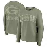 Women's Fanatics  Green Green Bay Packers Elements Pullover Sweatshirt