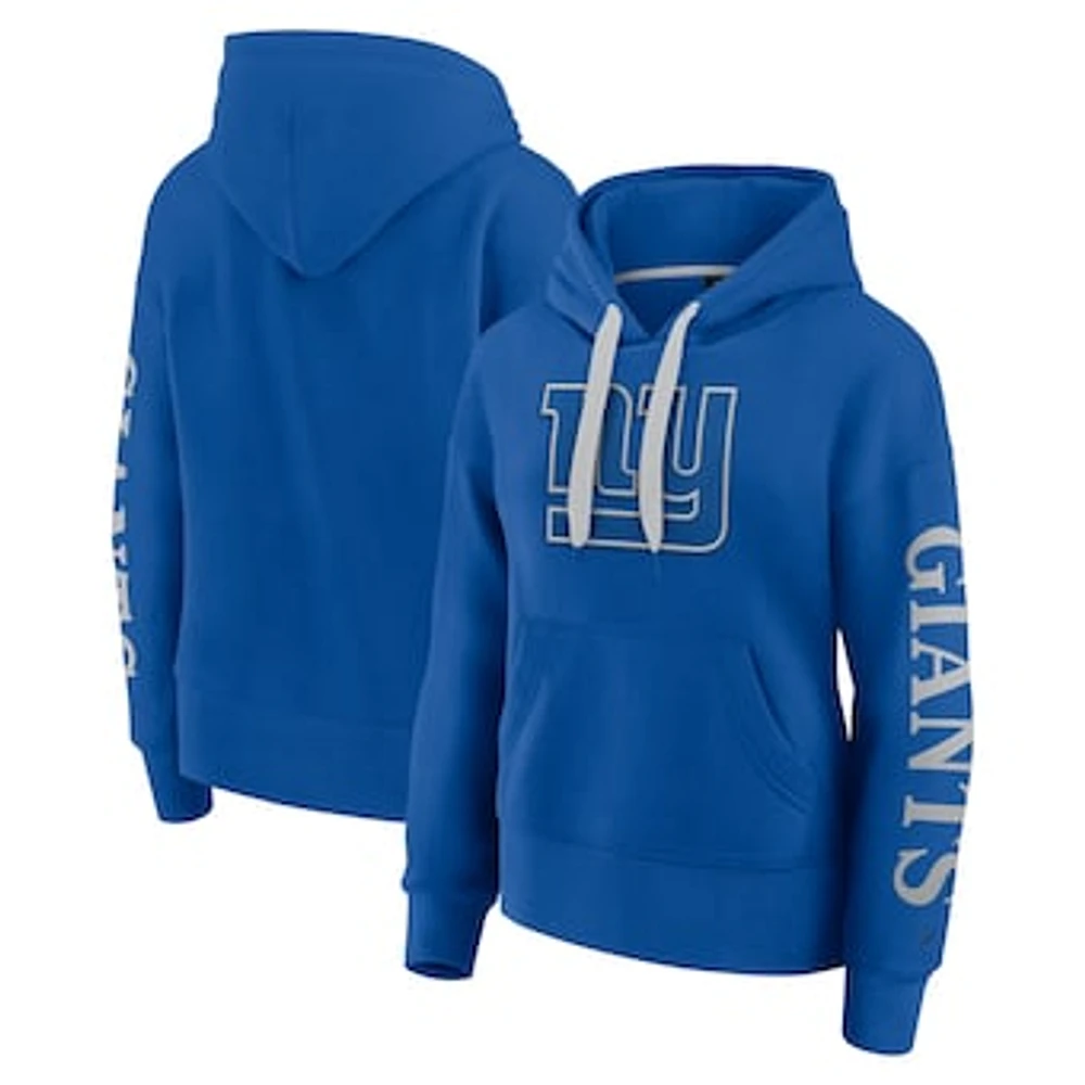 Women's Fanatics  Royal New York Giants Elements Next Pullover Hoodie