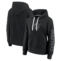 Women's Fanatics  Black Miami Dolphins Elements Next Pullover Hoodie