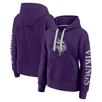 Women's Fanatics  Purple Minnesota Vikings Elements Next Pullover Hoodie