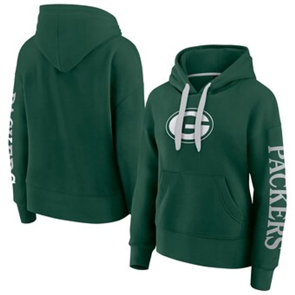 Women's Fanatics  Green Bay Packers Elements Next Pullover Hoodie