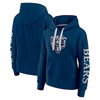 Women's Fanatics  Navy Chicago Bears Elements Next Pullover Hoodie