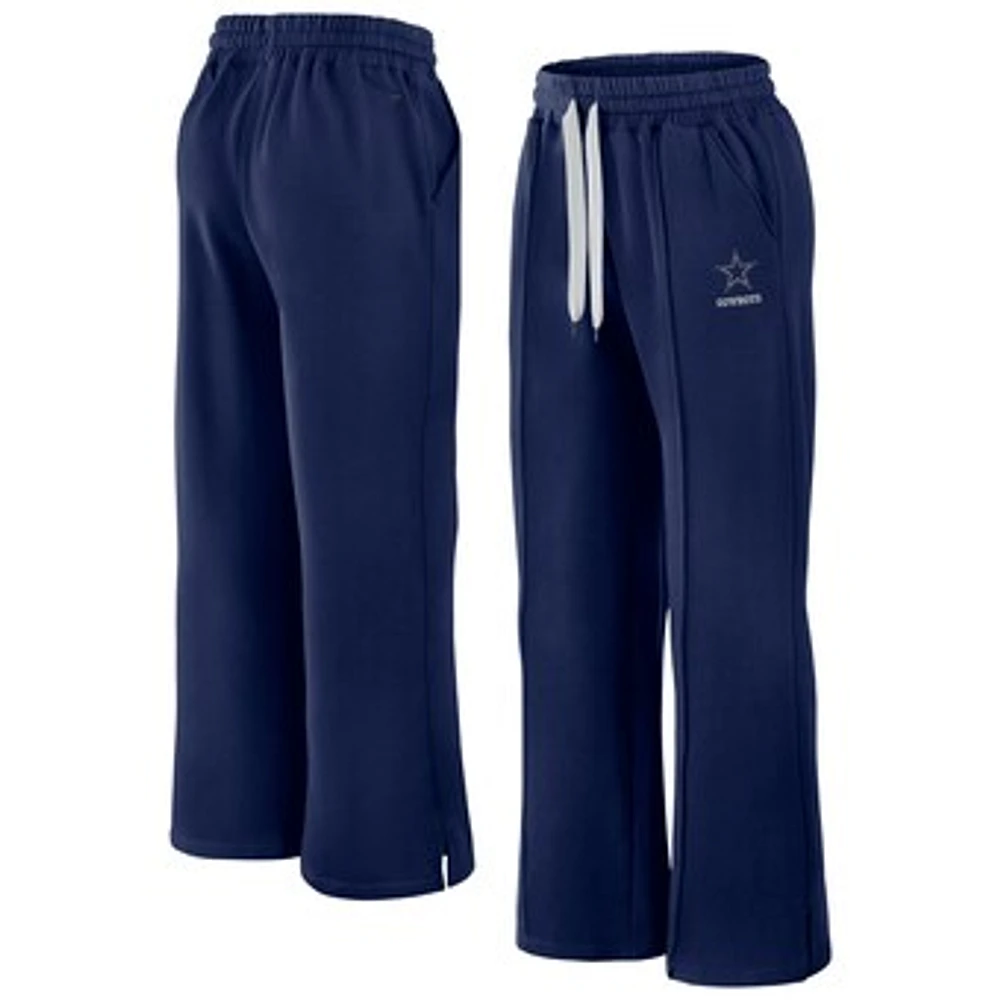 Women's Fanatics Navy Dallas Cowboys Elements Fleece Sweatpants