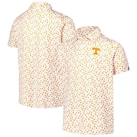 Youth Garb White Tennessee Volunteers Earnest Allover Print Polo