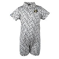 Infant Garb White Colorado Buffaloes Earnest Polo Romper