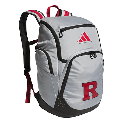 adidas Gray Rutgers Scarlet Knights 5-Star Team 2 Backpack