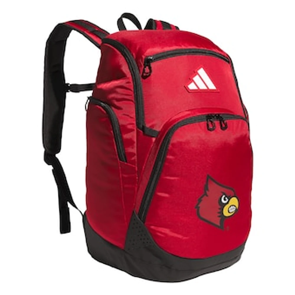 adidas Red Louisville Cardinals 5-Star Team 2 Backpack