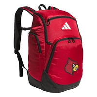 adidas Red Louisville Cardinals 5-Star Team 2 Backpack