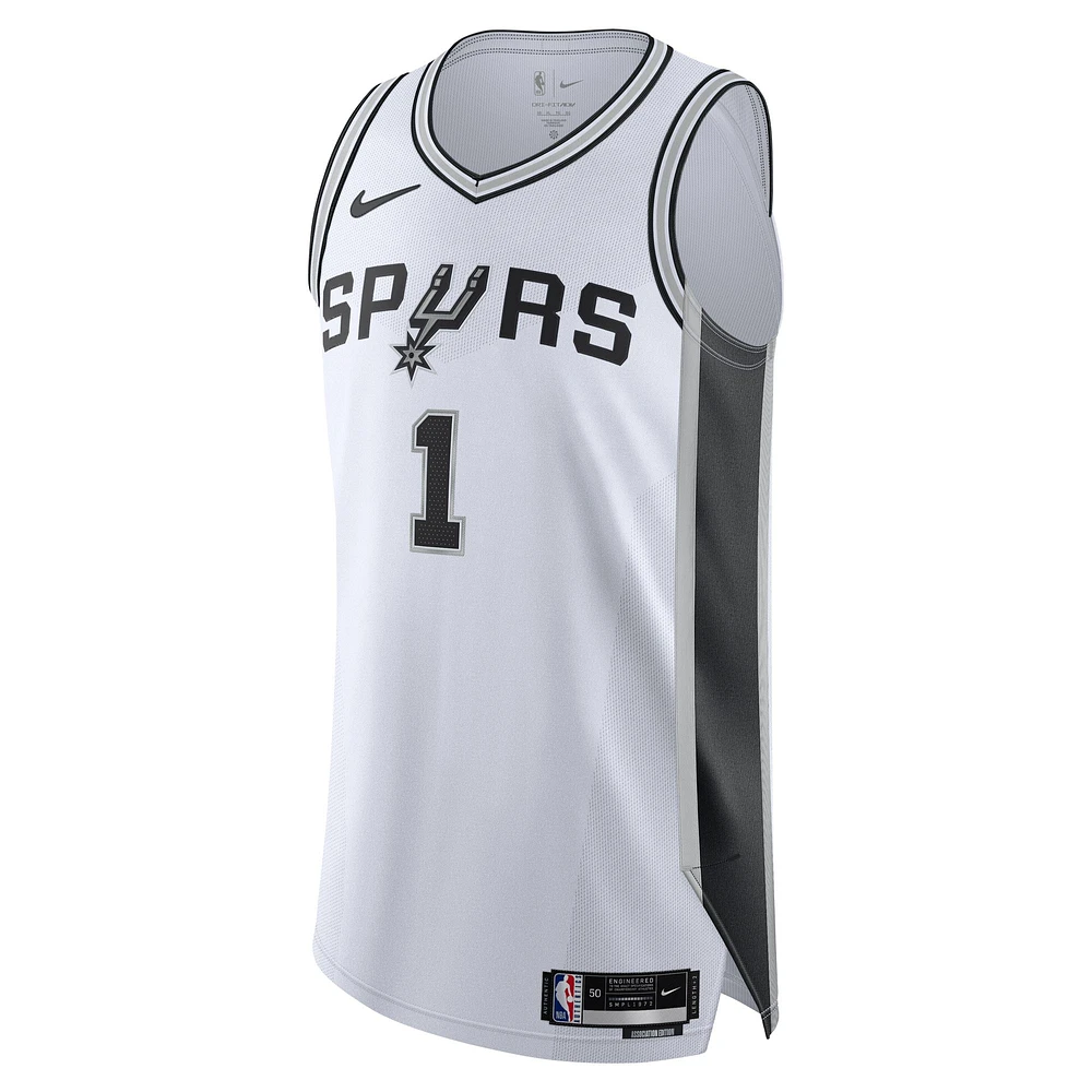 Men's Nike Victor Wembanyama San Antonio Spurs Authentic Jersey