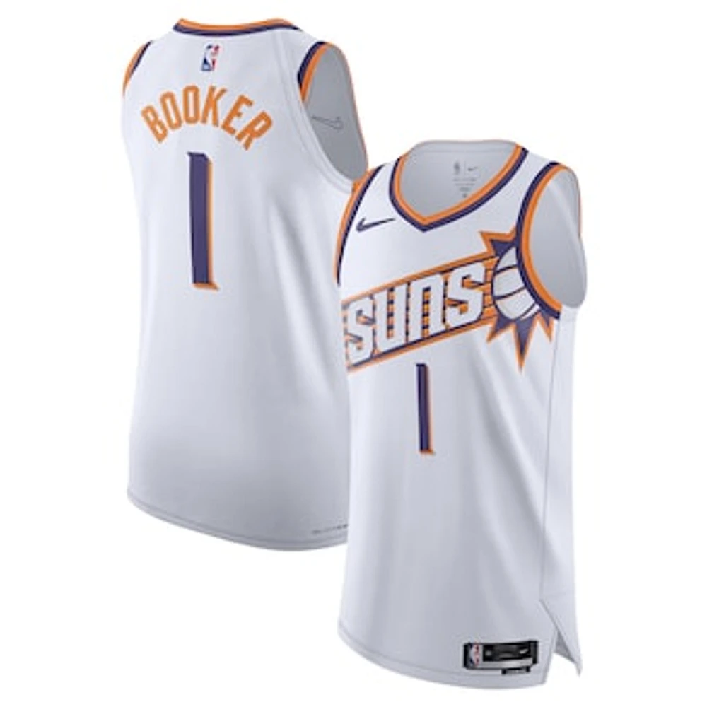 Men's Nike Devin Booker White Phoenix Suns Authentic Jersey - Association Edition