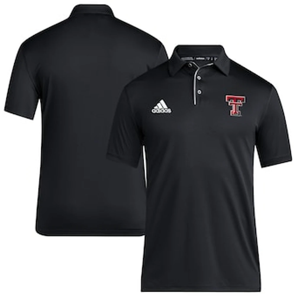 Men's adidas Red Texas Tech Raiders 2024 Coaches AEROREADY Polo