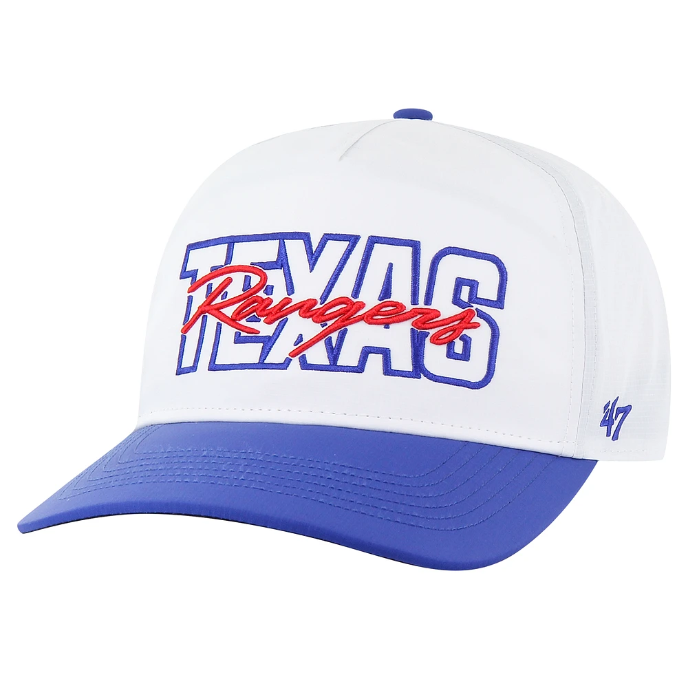 Men's '47 White Texas Rangers Lineman Hitch Adjustable Hat