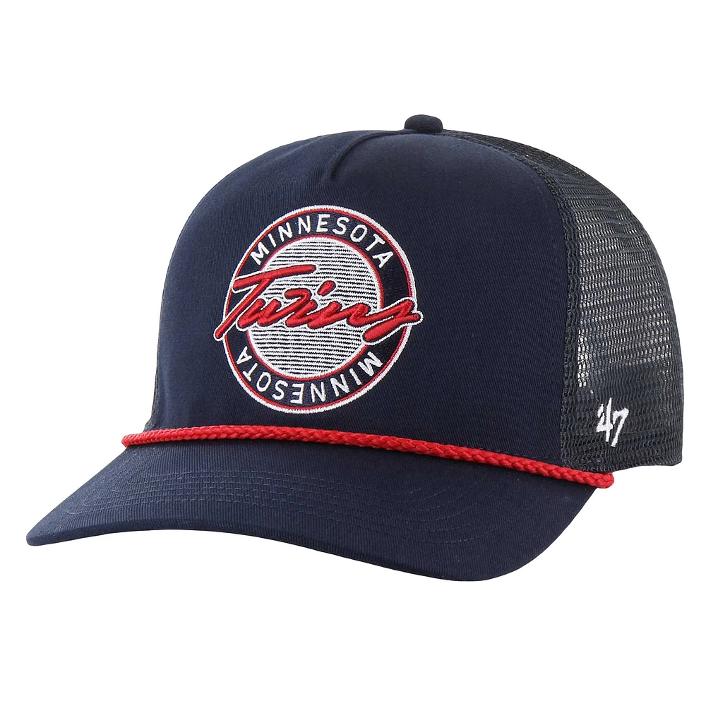 Men's '47 Navy Minnesota Twins Promenade Hitch Adjustable Hat