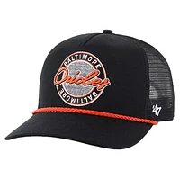 Men's '47 Black Baltimore Orioles Promenade Hitch Adjustable Hat