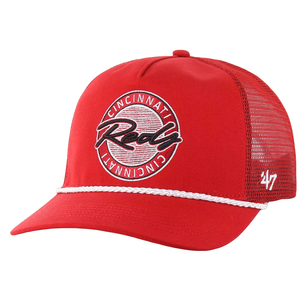 Men's '47 Red Cincinnati Reds Promenade Hitch Adjustable Hat