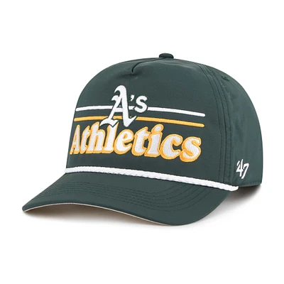 Men's '47 Green Oakland Athletics Campscape Hitch Adjustable Hat