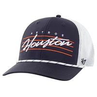 Men's '47 Navy Houston Astros Downburst Trucker Adjustable Hat