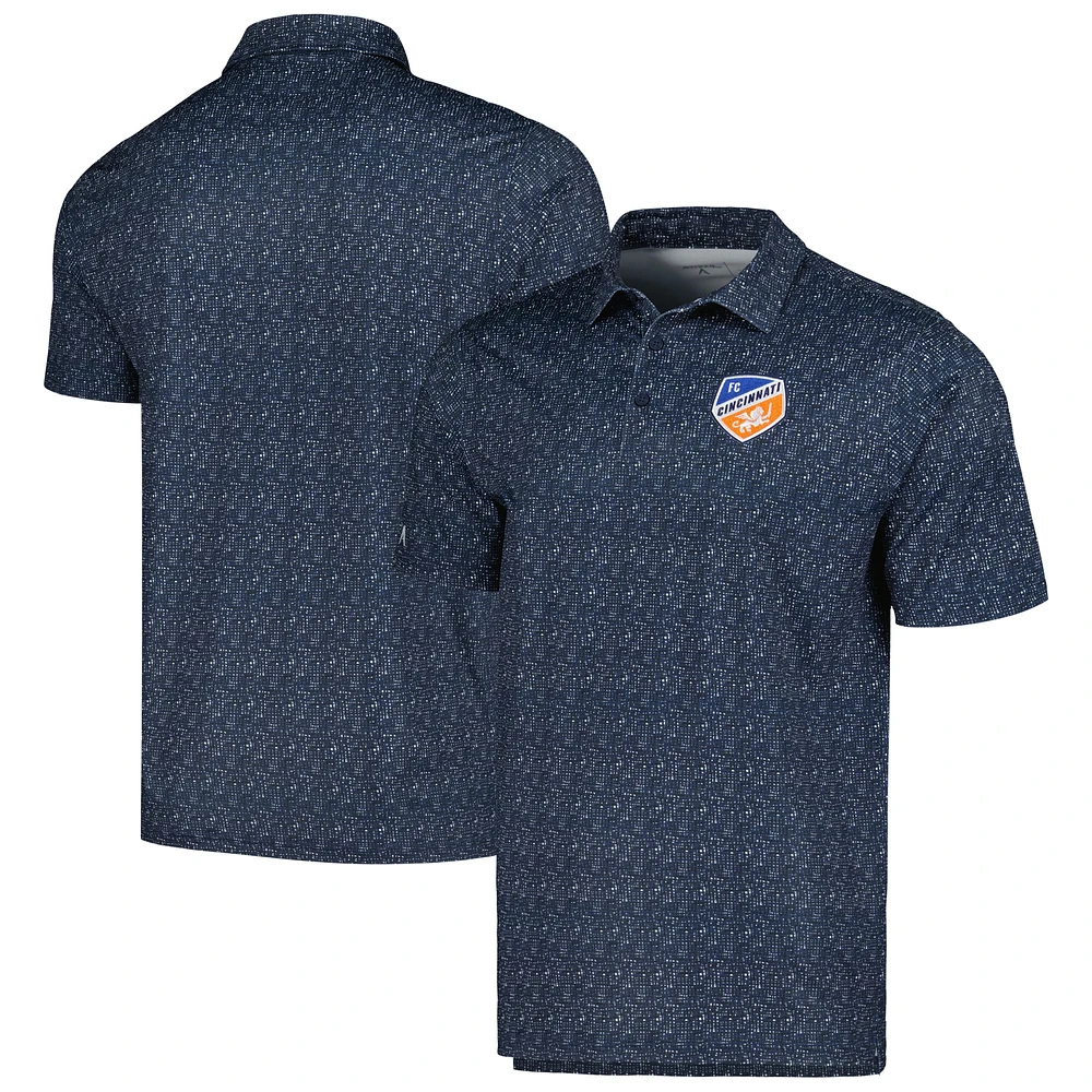 Men's Antigua Navy FC Cincinnati Figment Polo