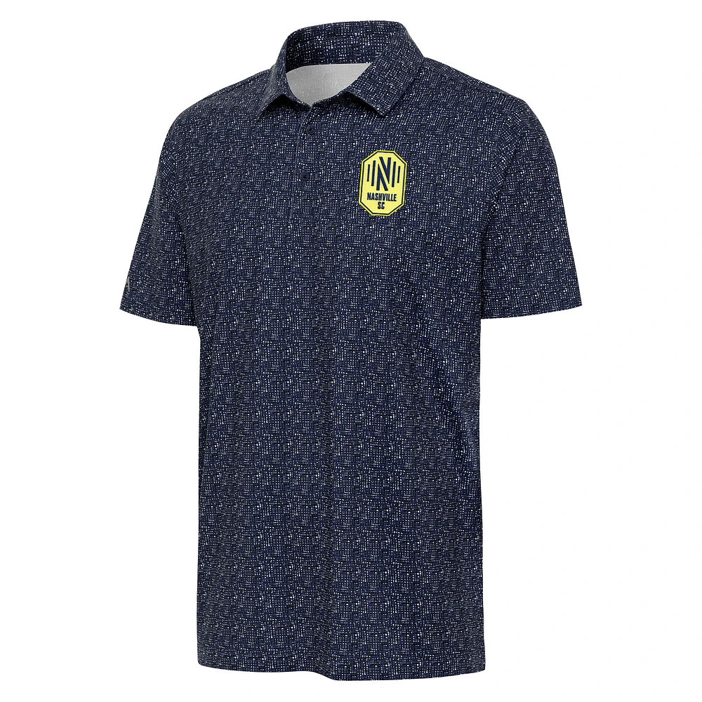 Men's Antigua Navy Nashville SC Figment Polo