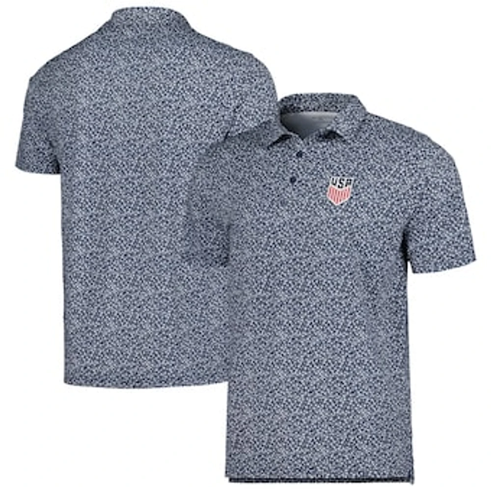 Men's Antigua Navy USMNT Terrace Polo