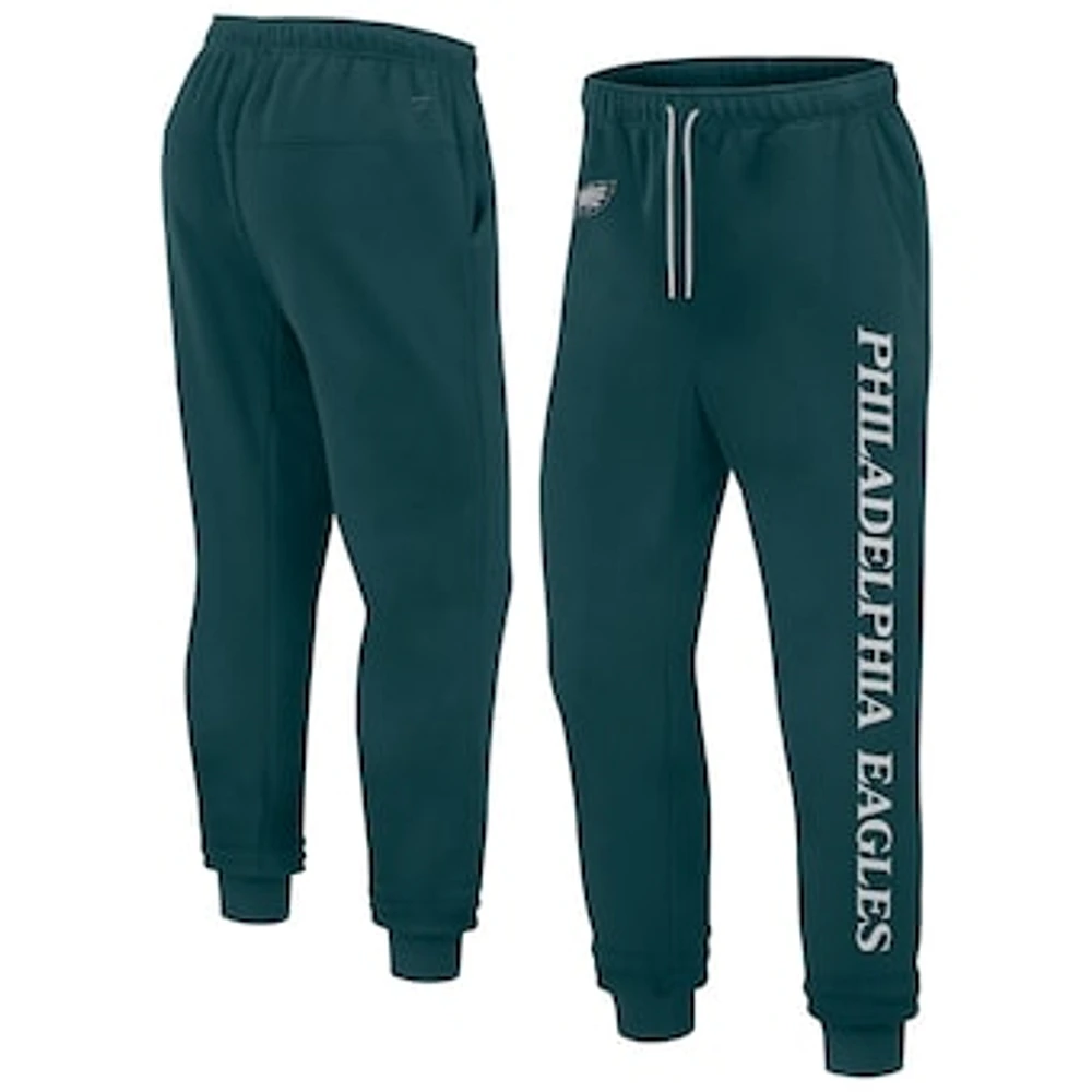 Unisex Fanatics  Midnight Green Philadelphia Eagles Elements Phenom Fleece Jogger Pants