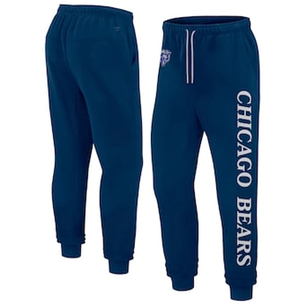 Unisex Fanatics  Navy Chicago Bears Elements Phenom Fleece Jogger Pants