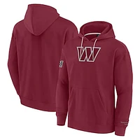 Men's Fanatics Burgundy Washington Commanders Elements Pace Fleece Pullover Hoodie