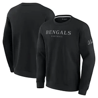 Unisex Fanatics  Black Cincinnati Bengals Elements Unlimited Fleece Pullover Sweatshirt