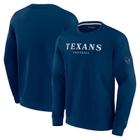 Unisex Fanatics  Navy Houston Texans Elements Unlimited Fleece Pullover Sweatshirt