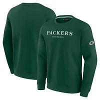 Unisex Fanatics  Green Green Bay Packers Elements Unlimited Fleece Pullover Sweatshirt