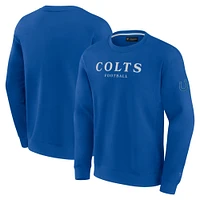 Unisex Fanatics  Royal Indianapolis Colts Elements Unlimited Fleece Pullover Sweatshirt