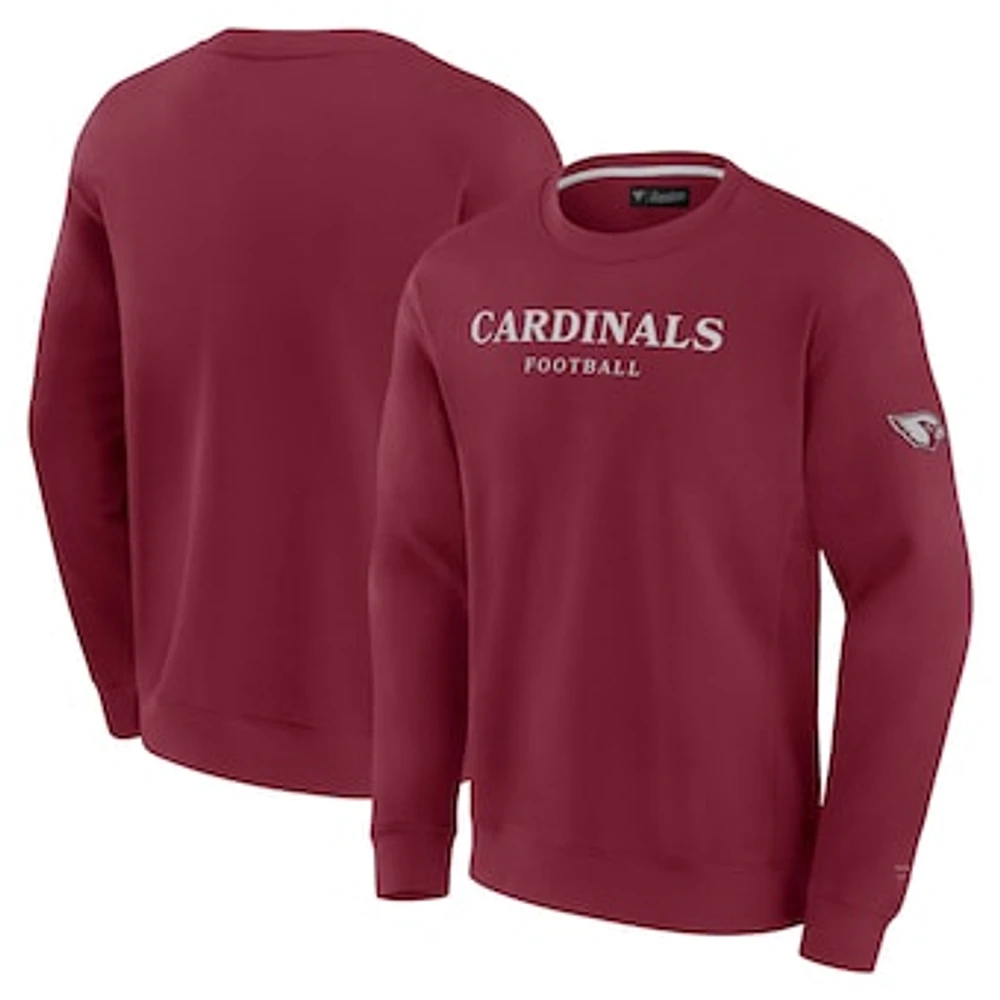 Unisex Fanatics  Cardinal Arizona Cardinals Elements Unlimited Fleece Pullover Sweatshirt