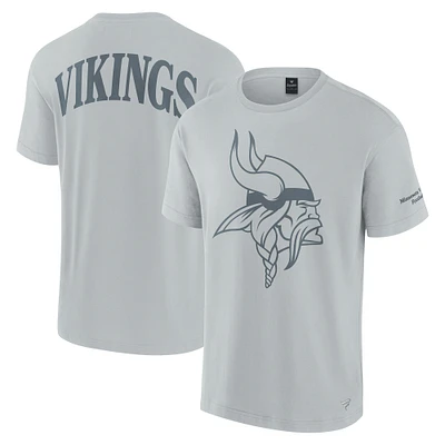 Unisex Fanatics  Gray Minnesota Vikings Elements Iconic T-Shirt