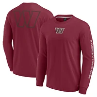 Unisex Fanatics  Burgundy Washington Commanders Elements Strive Long Sleeve T-Shirt