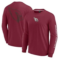 Unisex Fanatics  Cardinal Arizona Cardinals Elements Strive Long Sleeve T-Shirt