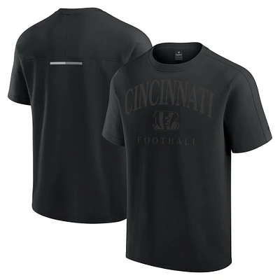 Unisex Fanatics Black Cincinnati Bengals Elements Heavyweight T-Shirt