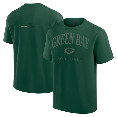 Unisex Fanatics Green Bay Packers Elements Heavyweight Tri-Blend T-Shirt