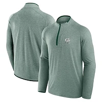 Unisex Fanatics Green Bay Packers Front Office Performance Primary Quarter-Zip Jacket