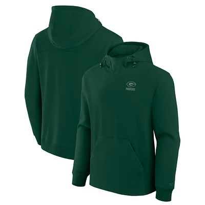 Unisex Fanatics Green Bay Packers Front Office Tonal Tri-Blend Pullover Hoodie