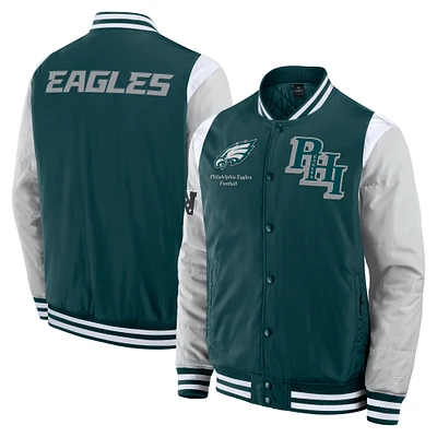 Unisex Fanatics  Midnight Green Philadelphia Eagles Elements Elite Full-Snap Jacket