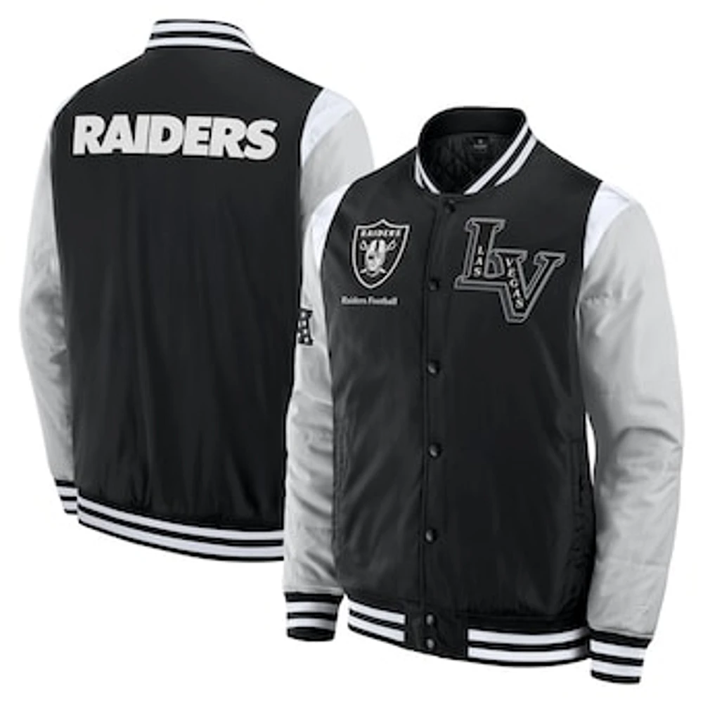 Unisex Fanatics  Black Las Vegas Raiders Elements Elite Full-Snap Jacket