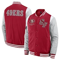 Unisex Fanatics  Scarlet San Francisco 49ers Elements Elite Full-Snap Jacket