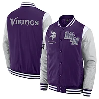 Unisex Fanatics  Purple Minnesota Vikings Elements Elite Full-Snap Jacket