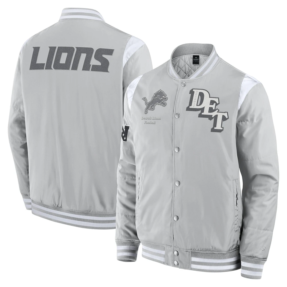 Unisex Fanatics Detroit Lions Elements Elite Full-Snap Jacket