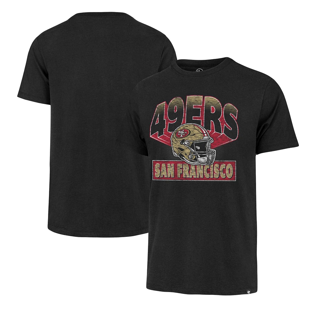 Men's '47 Black San Francisco 49ers Amplify Franklin T-Shirt