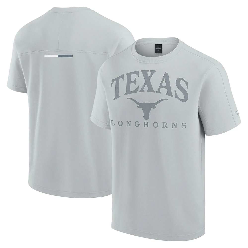 Men's Fanatics Gray Texas Longhorns Flex Tri-Blend T-Shirt