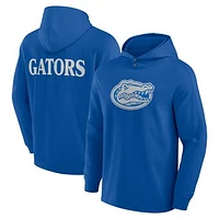 Men's Fanatics Royal Florida Gators Blaze Tri-Blend Pullover Hoodie