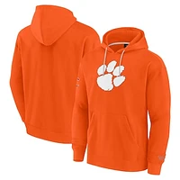 Men's Fanatics Orange Clemson Tigers Pace Pullover Hoodie