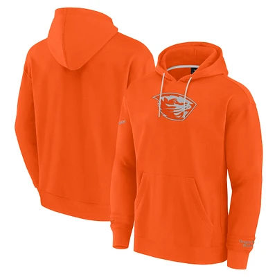 Men's Fanatics Orange Oregon State Beavers Pace Pullover Hoodie