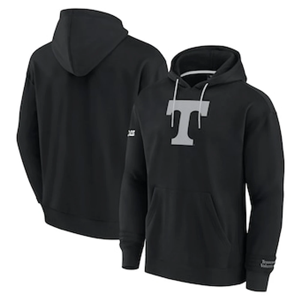 Men's Fanatics Black Tennessee Volunteers Pace Pullover Hoodie